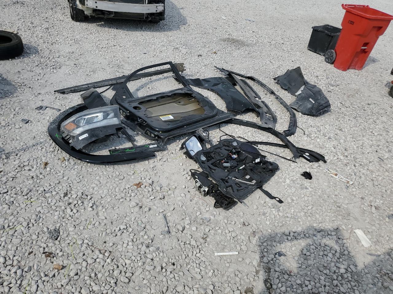 2020 RAM 1500 VIN 1C6SRFJT1LN386713 Copart auction photo, side / front end damage thumbnail 12