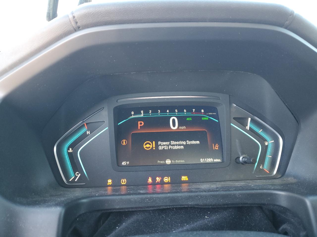 2019 Honda Odyssey VIN 5FNRL6H76KB129495 Copart auction photo, side damage thumbnail 9