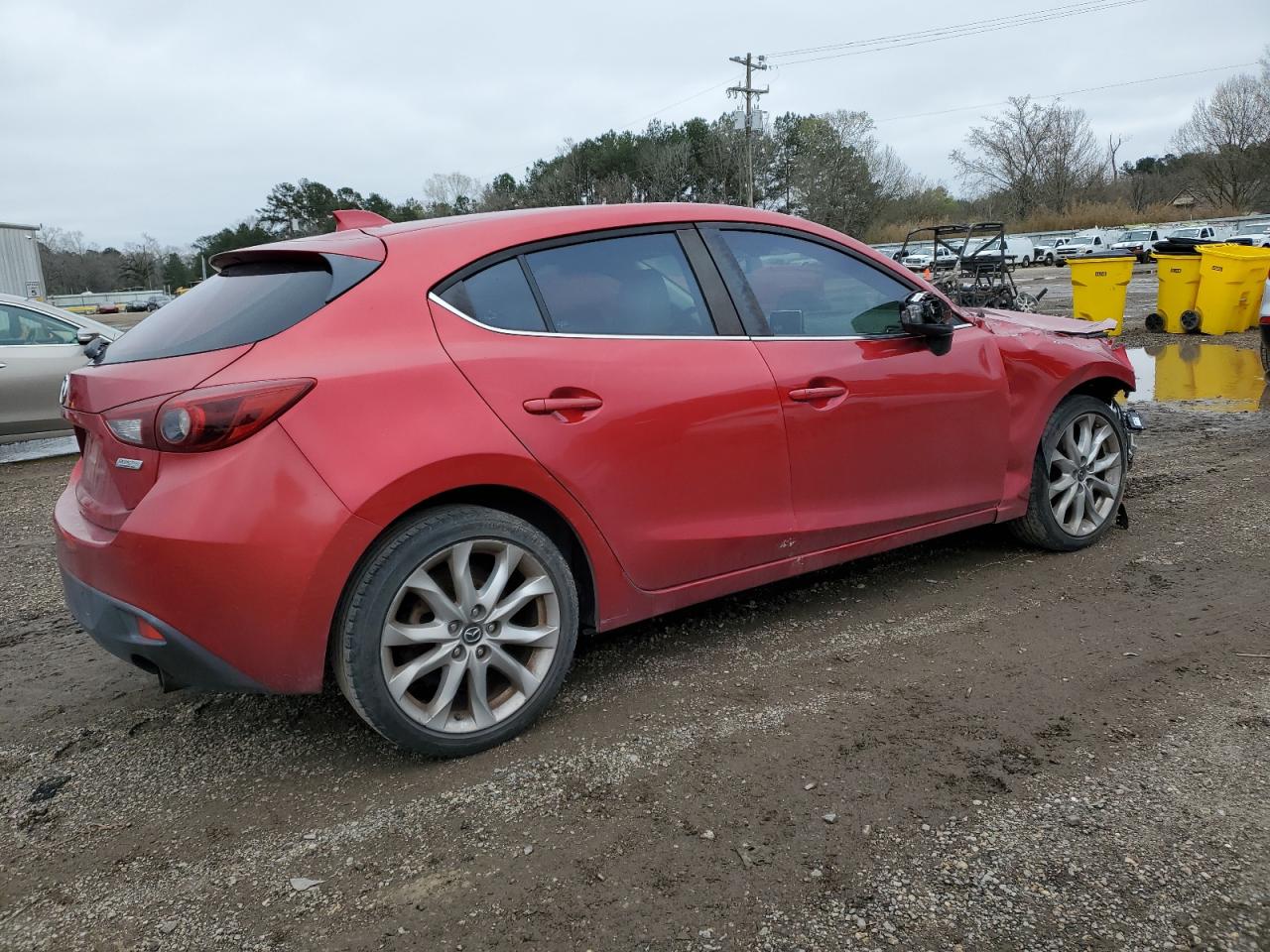 2014 Mazda 3 VIN JM1BM1M32E1102540 Copart auction photo, front end damage thumbnail 3