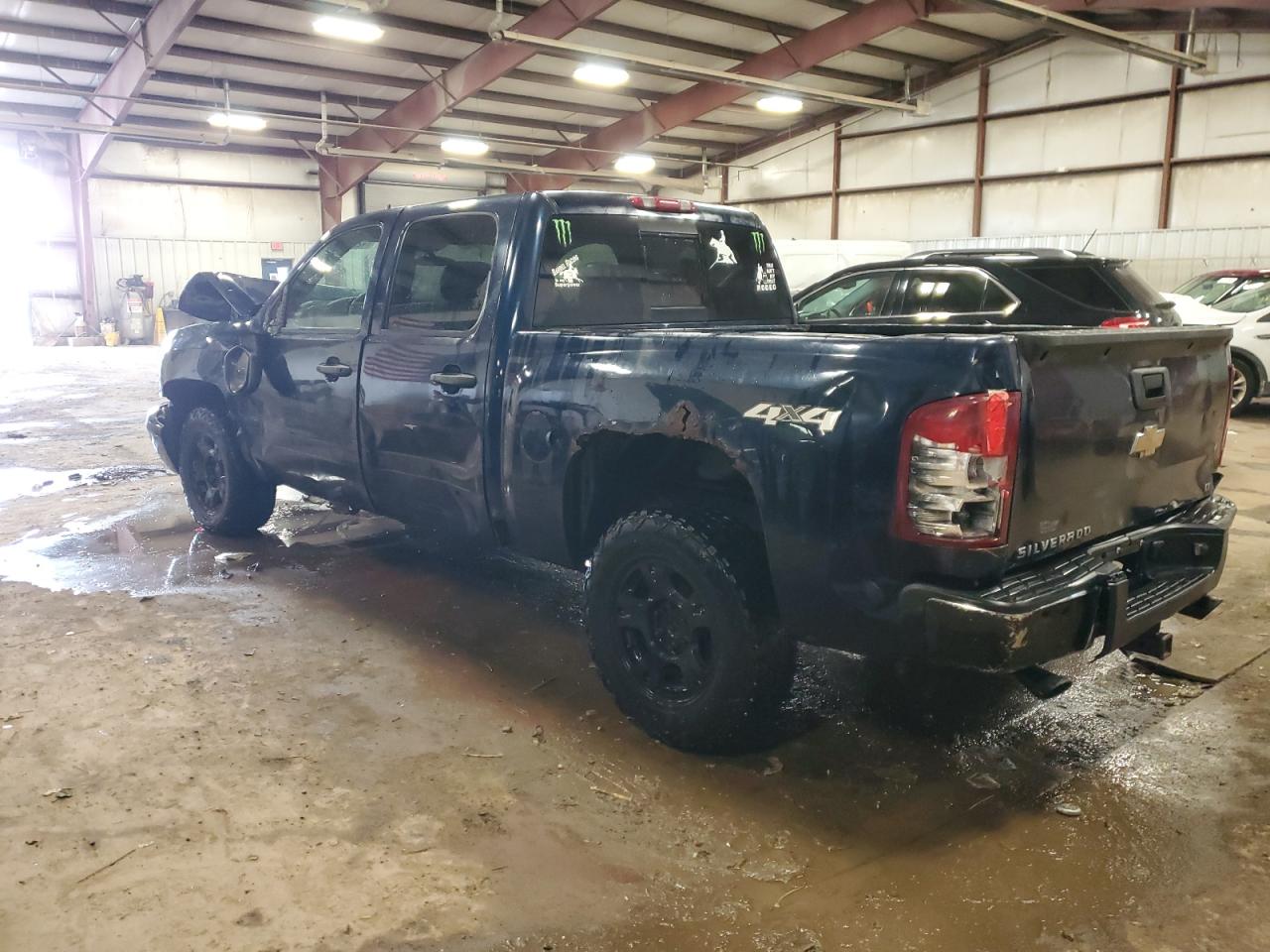 2007 Chevrolet Silverado VIN 2GCEK13M671538303 Copart auction photo, front end / side damage thumbnail 2