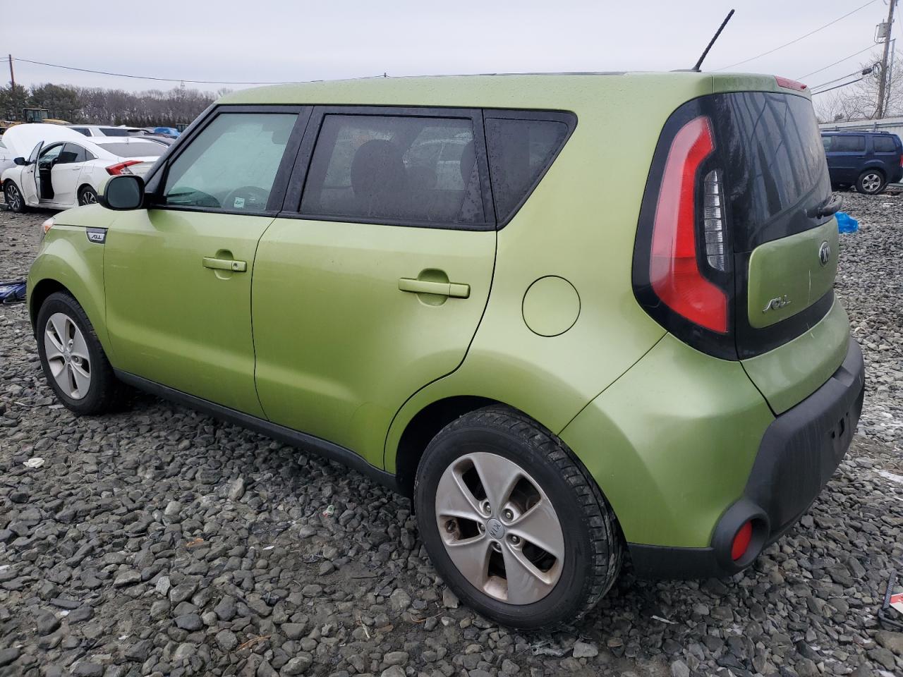 2016 KIA Soul VIN KNDJN2A20G7841433 Copart auction photo, burn - engine damage thumbnail 2