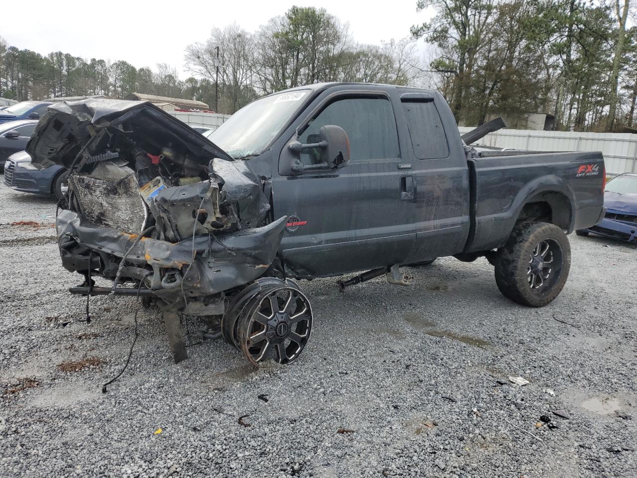 2004 Ford F250 VIN 1FTNX21P54EB27408