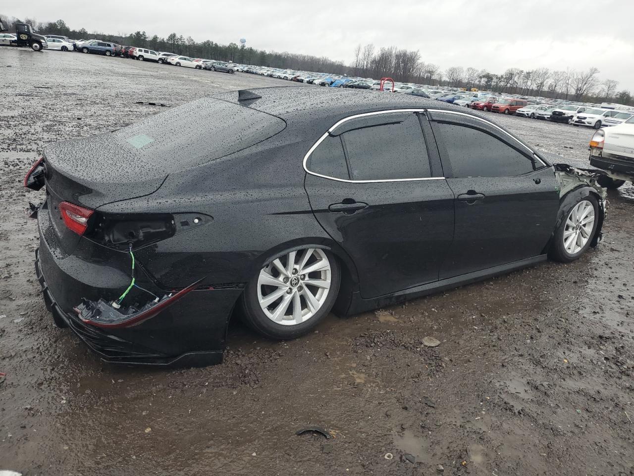 2023 Toyota Camry VIN 4T1C11AK7PU168006 Copart auction photo, front end / rear end damage thumbnail 3