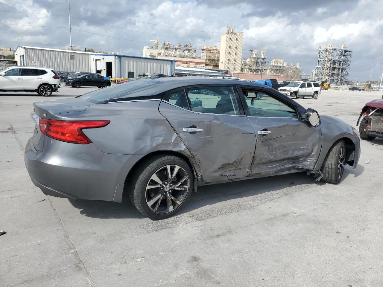 2016 Nissan Maxima VIN 1N4AA6AP6GC420425 Copart auction photo, side damage thumbnail 3