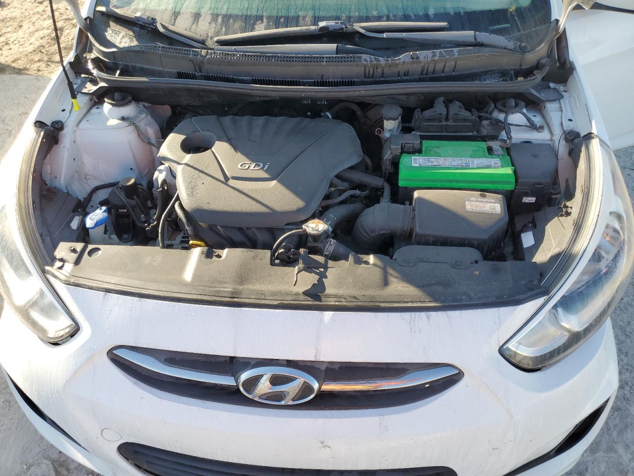 2017 Hyundai Accent VIN KMHCT4AE2HU221363 Copart auction photo, rear end / minor dent/scratches damage thumbnail 11