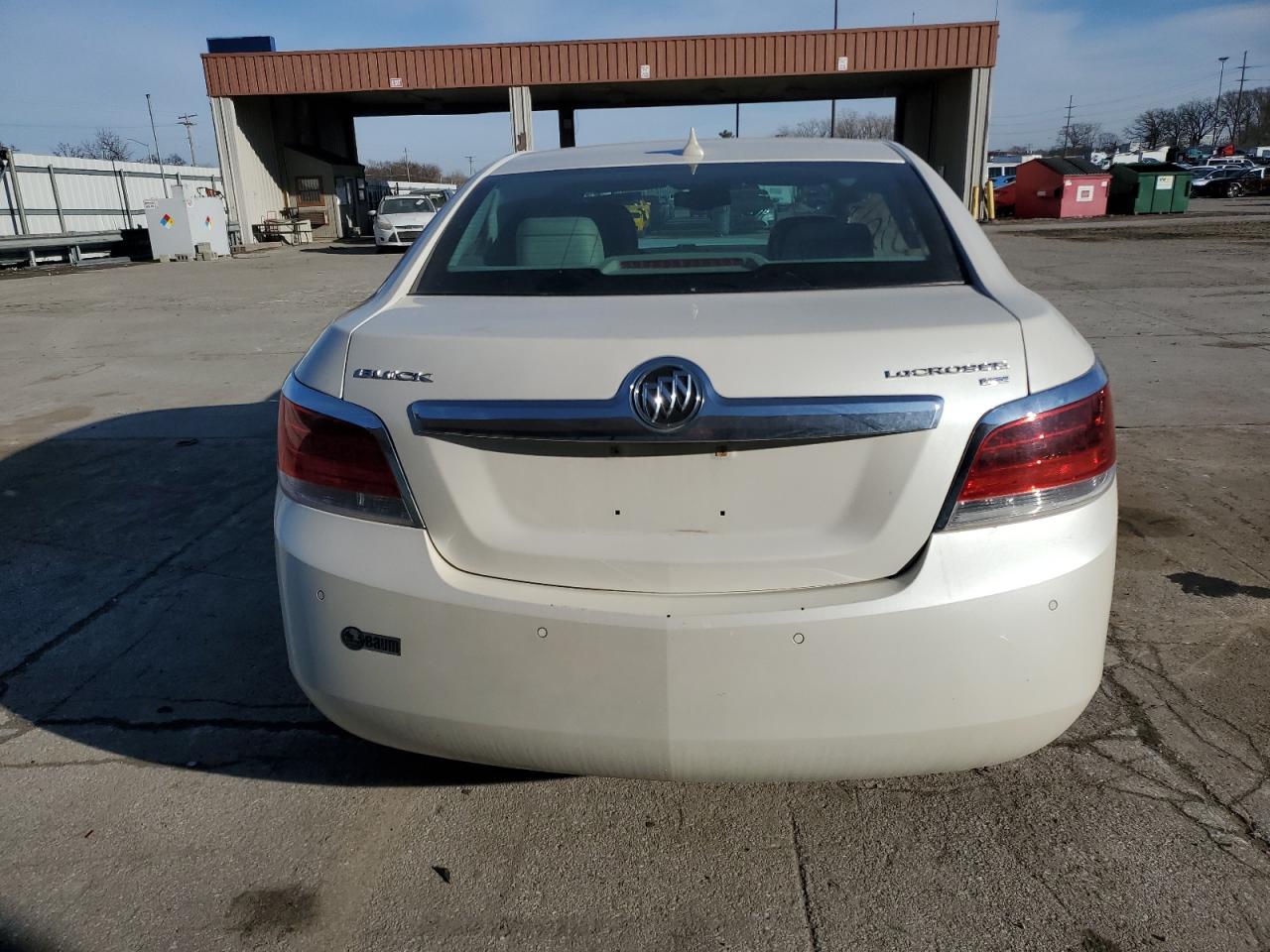2011 Buick LaCrosse VIN 1G4GC5ED5BF130995 Copart auction photo, front end / side damage thumbnail 6