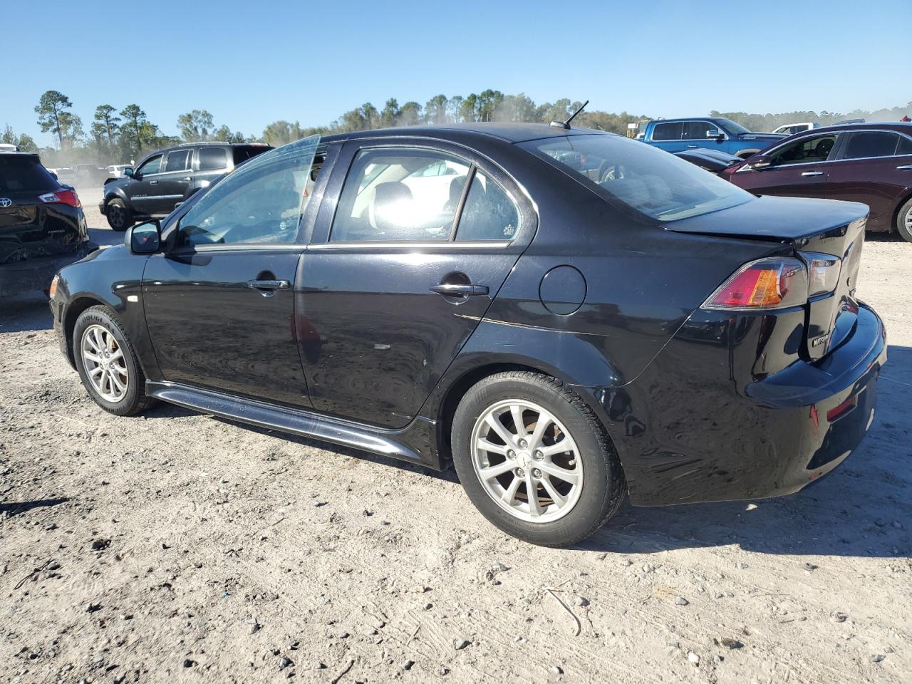 2014 Mitsubishi Lancer VIN JA32U2FU9EU016232 Copart auction photo, rear end / minor dent/scratches damage thumbnail 2