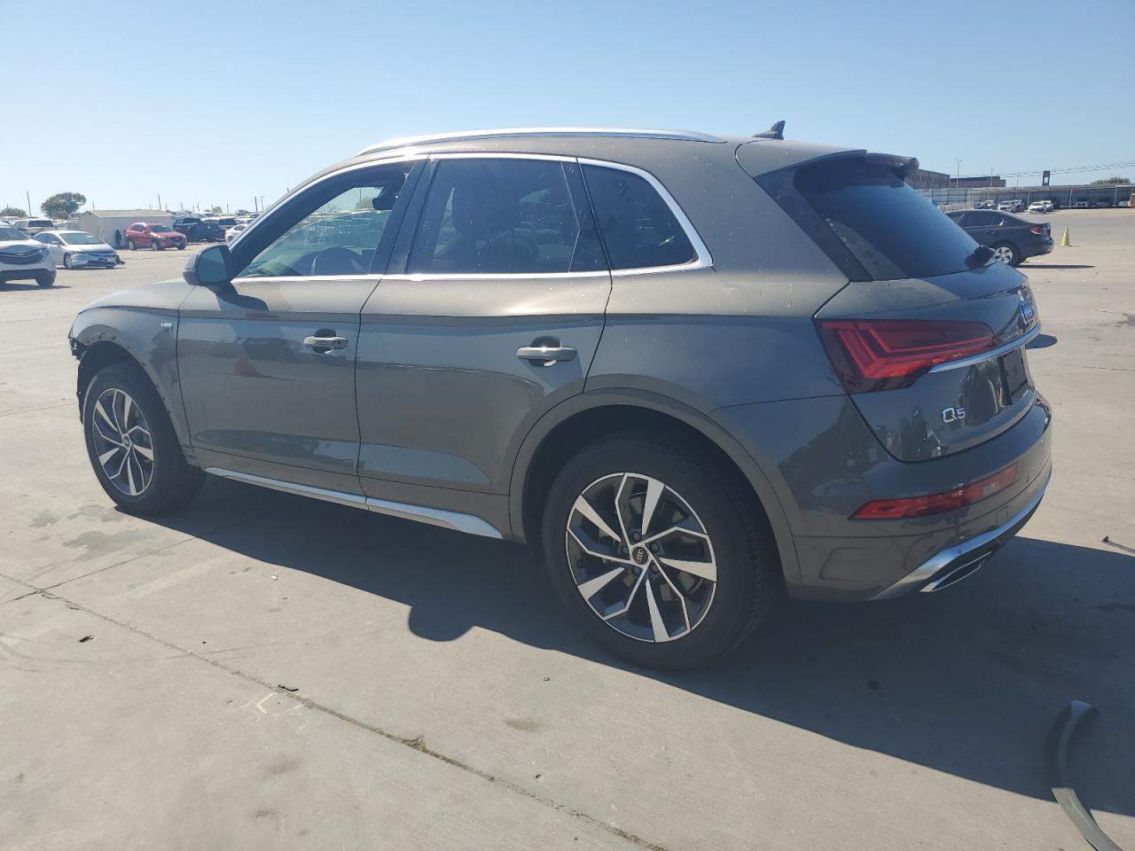 2023 Audi Q5 VIN WA1EAAFY2P2114225 Copart auction photo, front end damage thumbnail 2