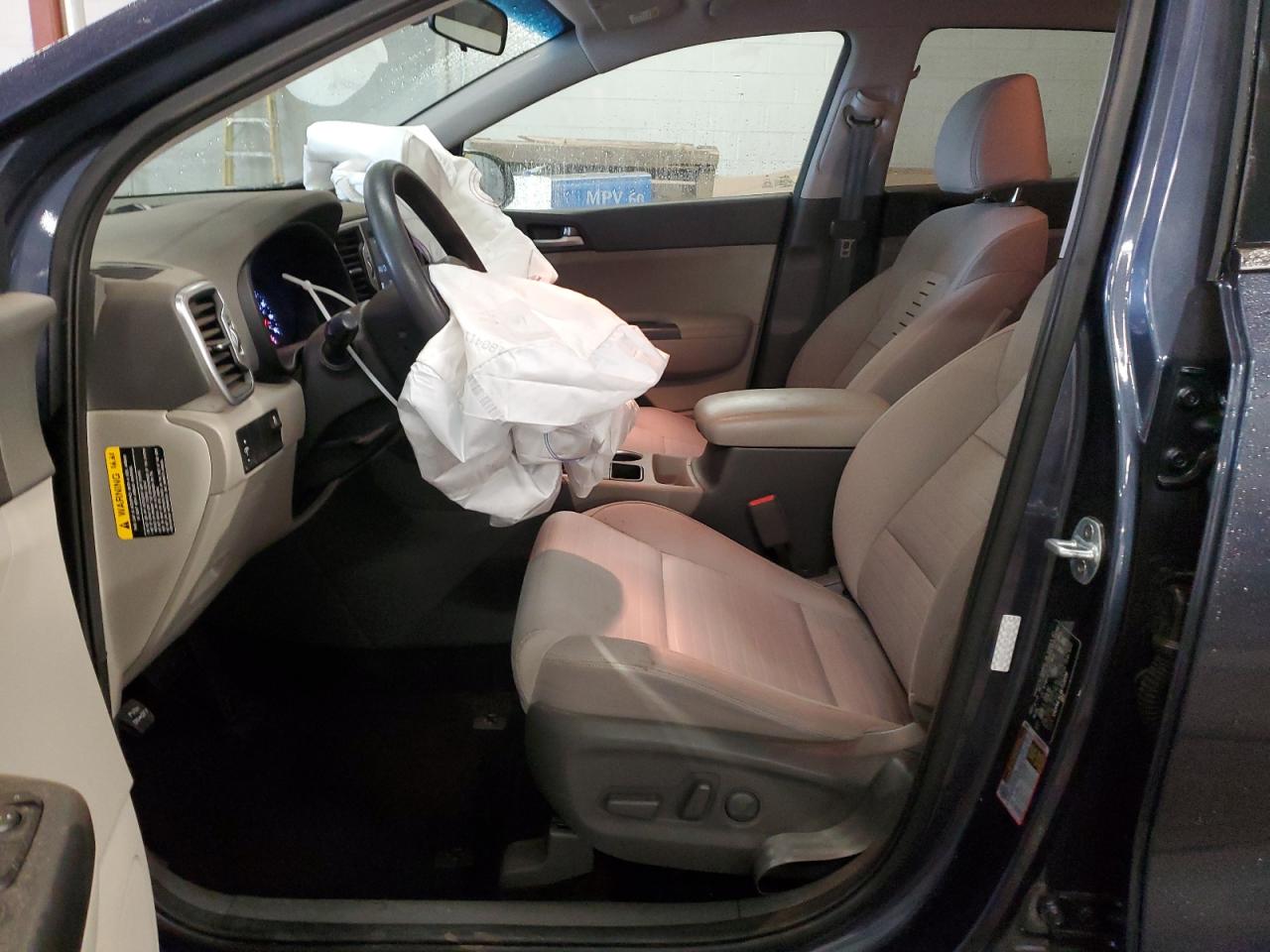 2019 KIA Sportage VIN KNDPMCAC8K7528599 Copart auction photo, front end / minor dent/scratches damage thumbnail 7