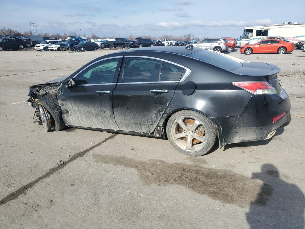 2010 Acura TL VIN 19UUA8F51AA009450 Copart auction photo, front end / rear end damage thumbnail 2