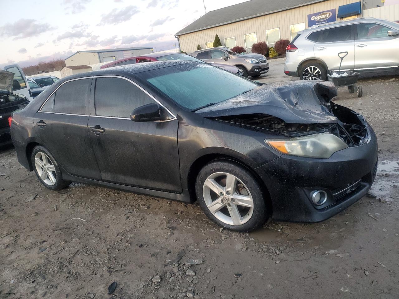 2012 Toyota Camry VIN 4T1BF1FK2CU046153 Copart auction photo, front end damage thumbnail 4