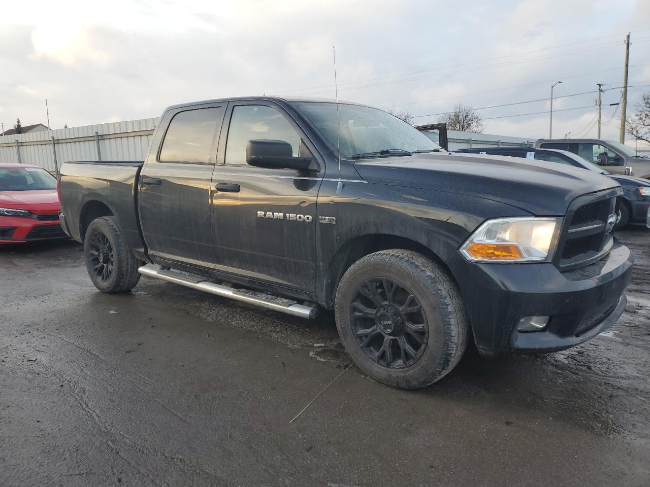 2012 Dodge RAM VIN 1C6RD7KT6CS214874 Copart auction photo, side damage thumbnail 4