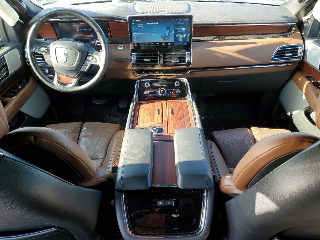 2022 Lincoln Navigator VIN 5LMJJ2LT2NEL12553 Copart auction photo, front end / rear end damage thumbnail 8