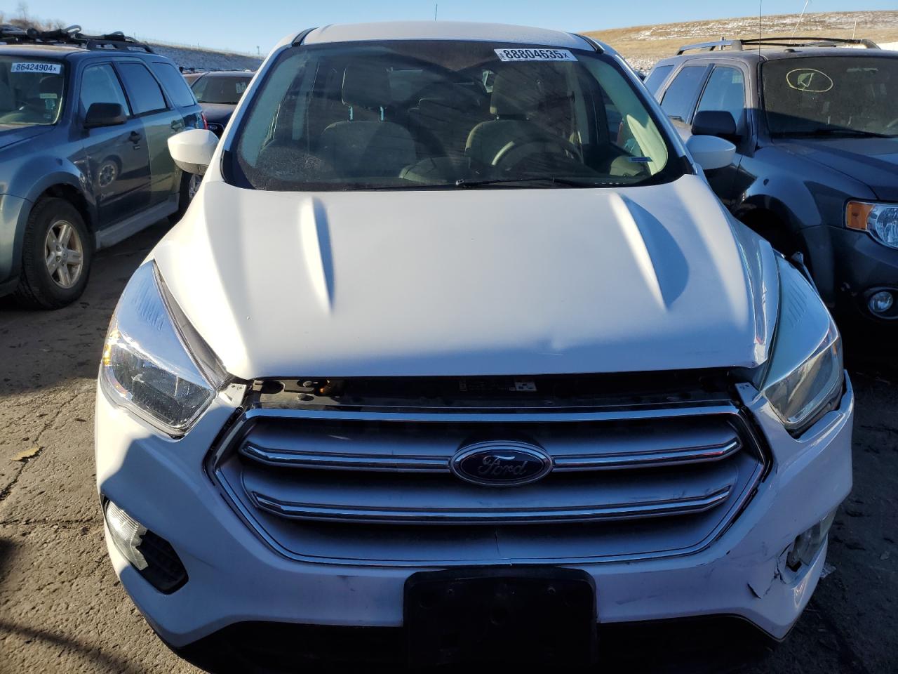 2017 Ford Escape VIN 1FMCU9G90HUA35521 Copart auction photo, front end damage thumbnail 5