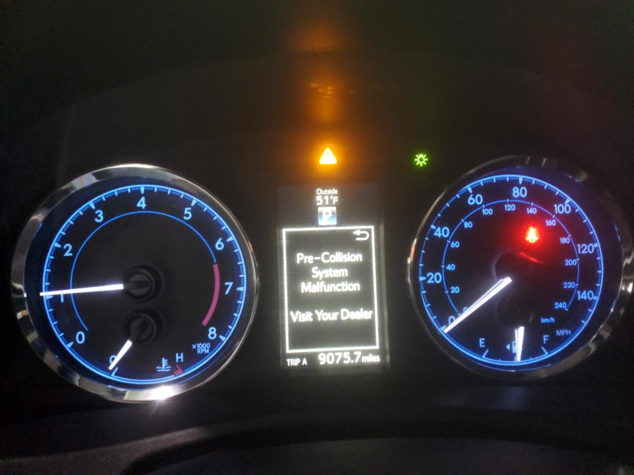 2017 Toyota Corolla VIN 2T1BURHE7HC783319 Copart auction photo, front end damage thumbnail 9