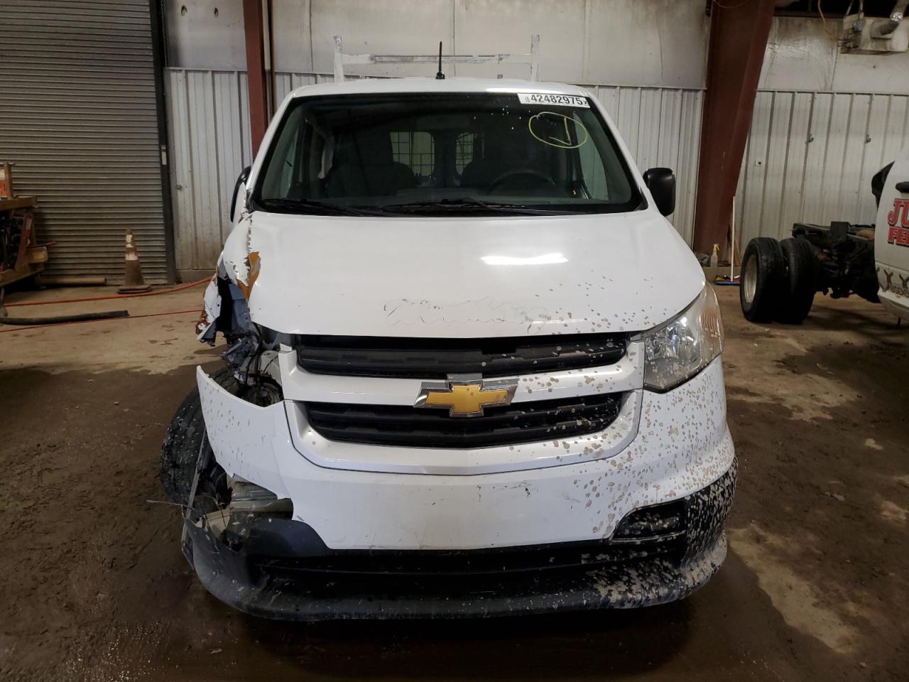 2016 Chevrolet Express VIN 3N63M0ZN9GK693859 Copart auction photo, side / front end damage thumbnail 5