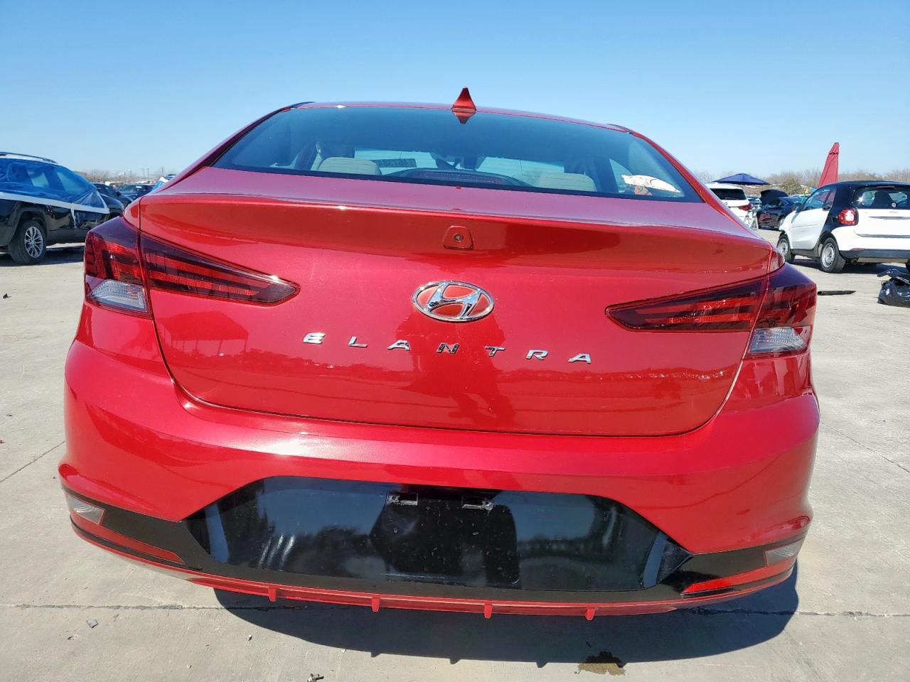 2020 Hyundai Elantra VIN 5NPD84LF4LH512806 Copart auction photo, front end damage thumbnail 6