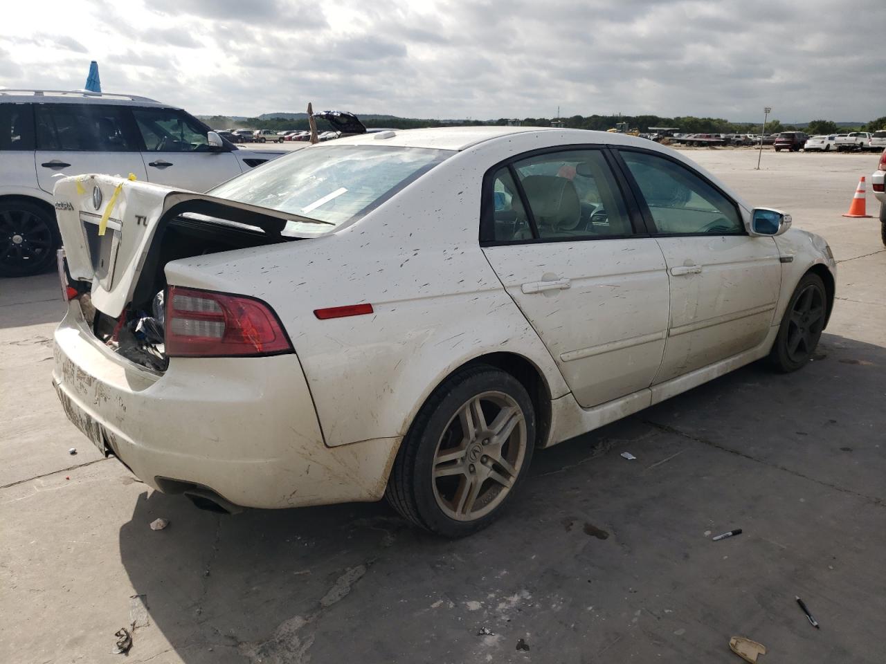 2008 Acura TL VIN 19UUA66248A019717 Copart auction photo, rear end / all over damage thumbnail 3