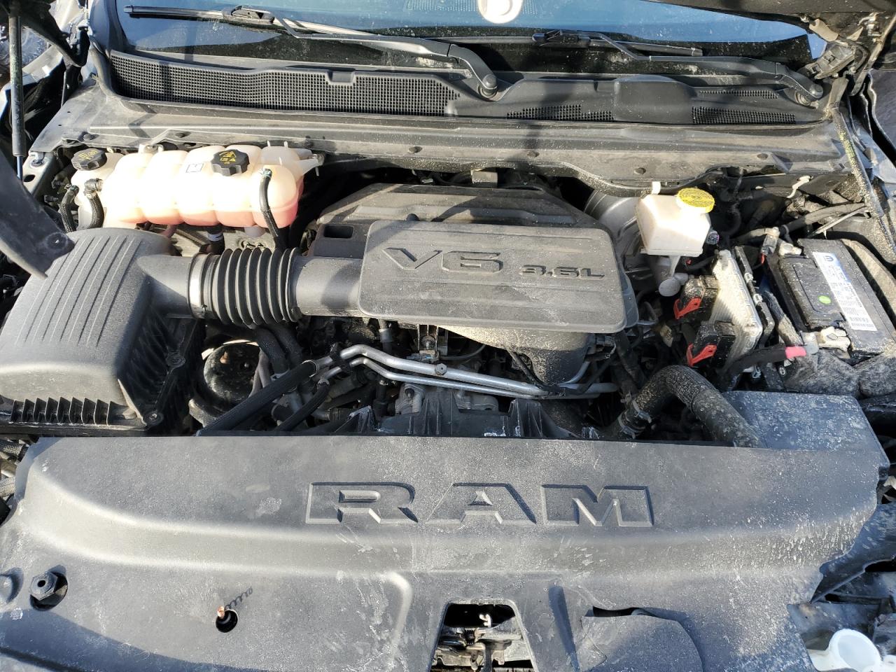 2020 RAM 1500 VIN 1C6RRFFG5LN104731 Copart auction photo, all over damage thumbnail 11