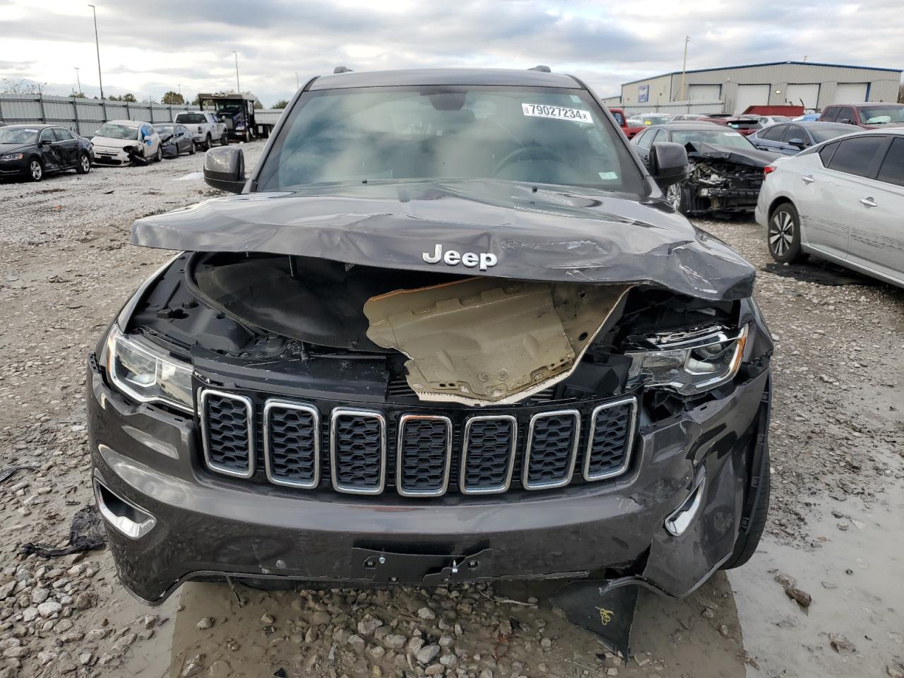 2021 Jeep Grand Cherokee VIN 1C4RJFAG7MC504214 Copart auction photo, front end damage thumbnail 5