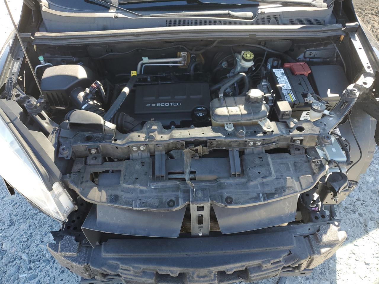 2015 Chevrolet Trax VIN KL7CJKSB9FB092773 Copart auction photo, front end damage thumbnail 12