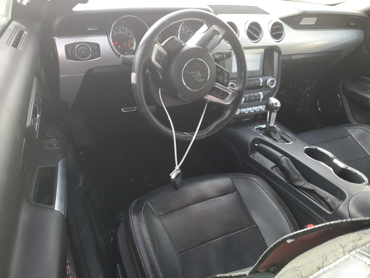 2017 Ford Mustang VIN 1FA6P8TH7H5292398 Copart auction photo, front end / undercarriage damage thumbnail 8