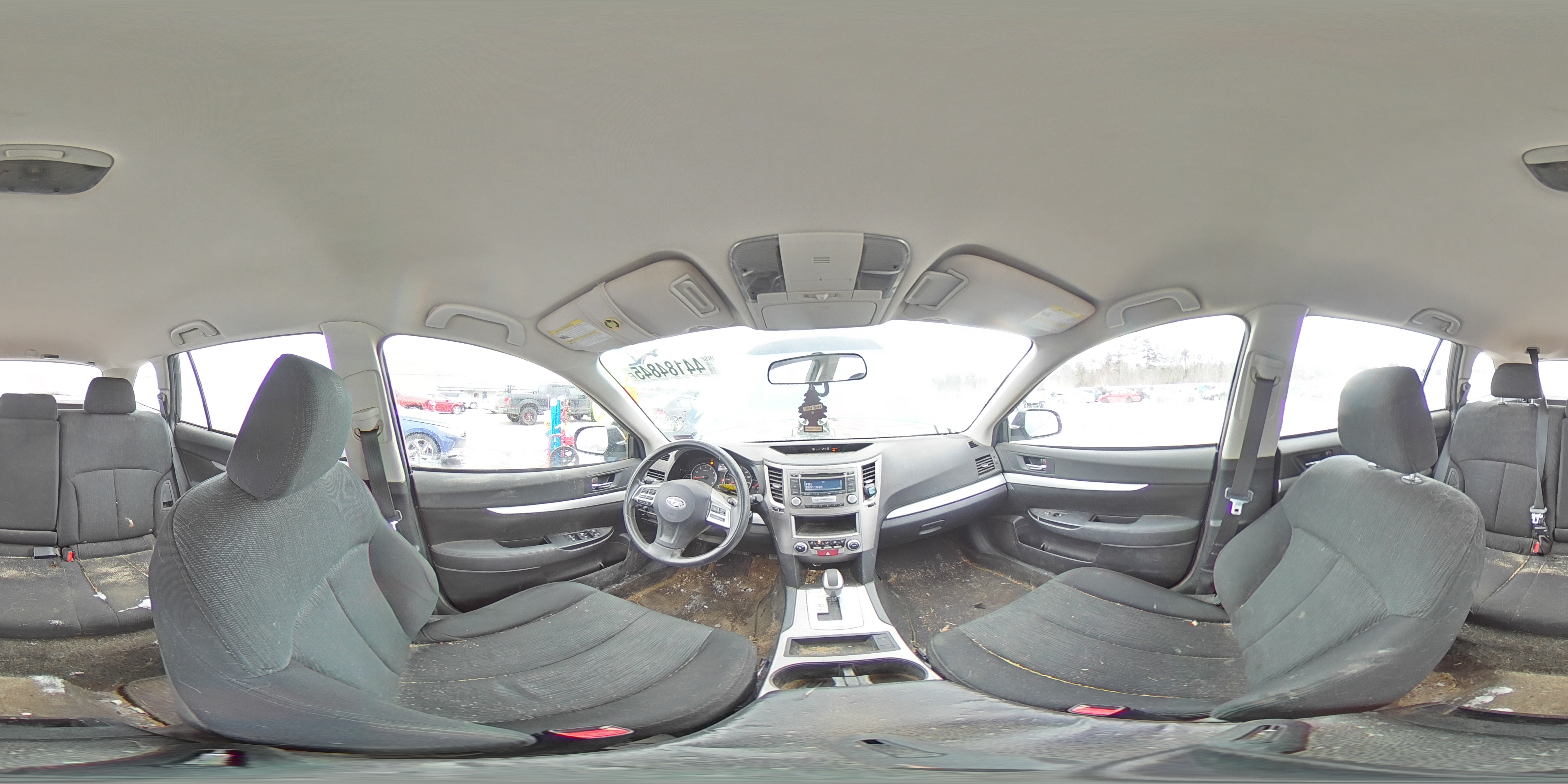 2014 Subaru Outback VIN 4S4BRBAC3E3308090 Copart auction photo, undercarriage / front end damage thumbnail 12