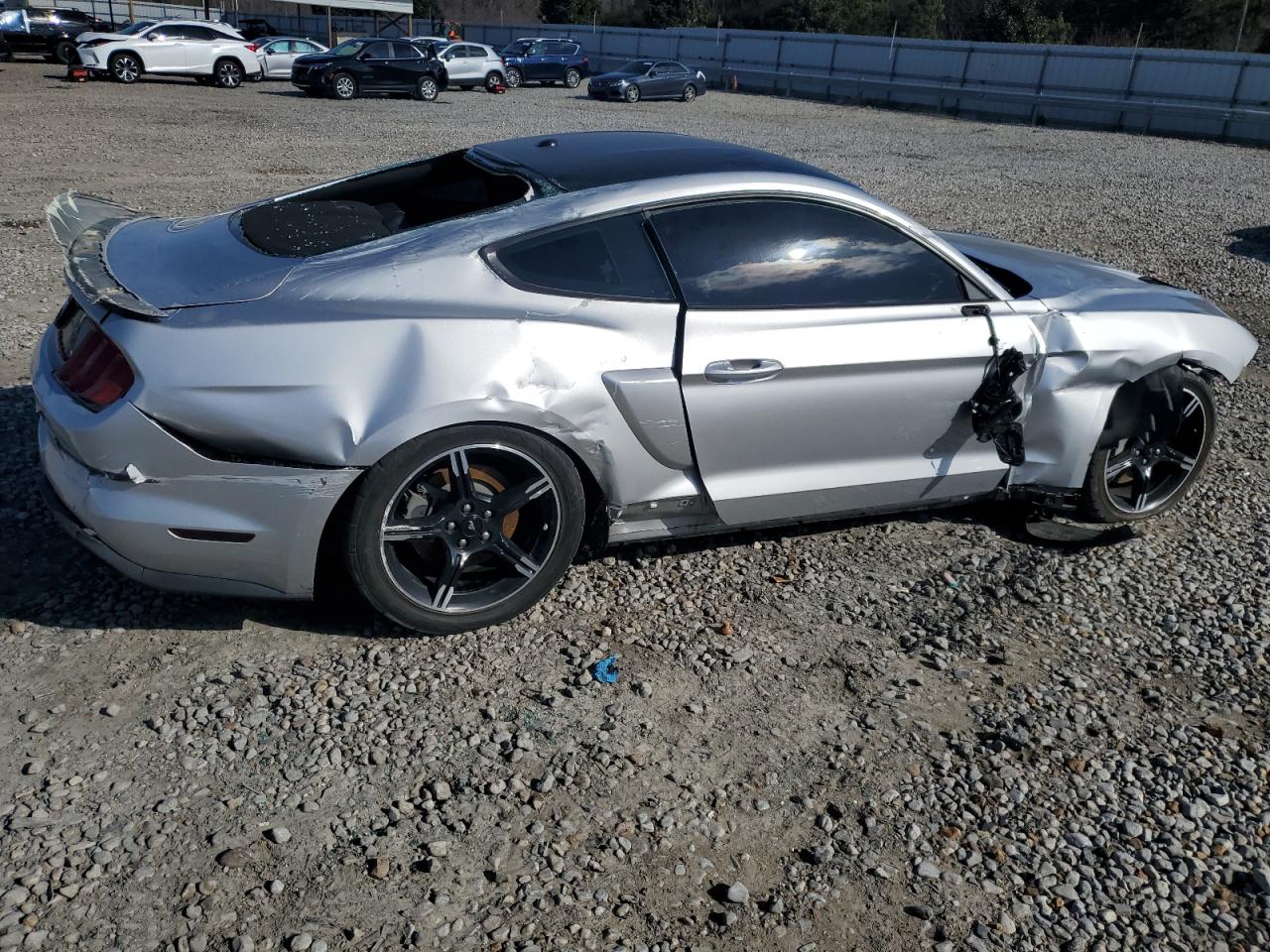 2019 Ford Mustang VIN 1FA6P8CF4K5102062 Copart auction photo, all over damage thumbnail 3
