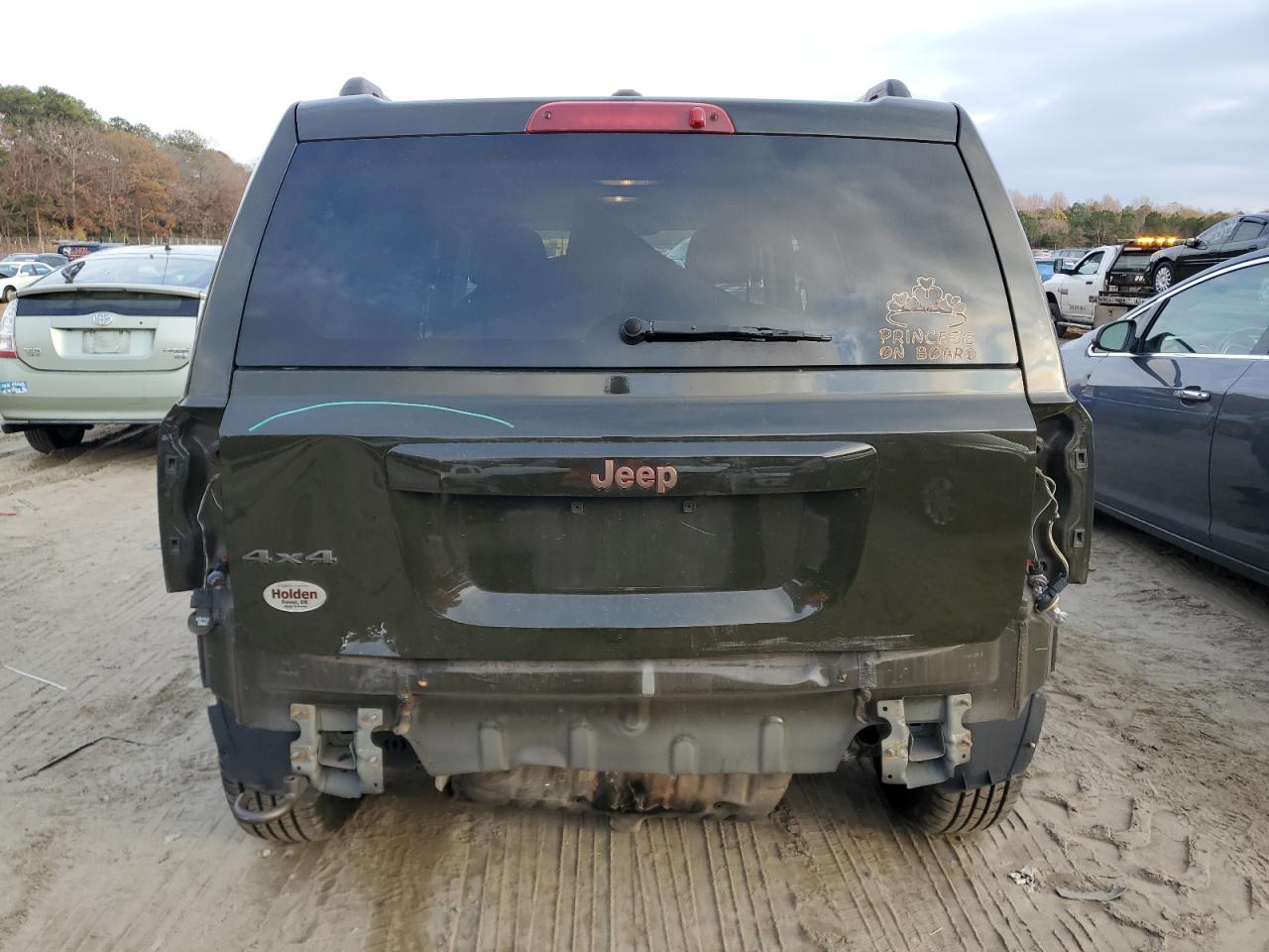 2017 Jeep Liberty (Patriot) VIN 1C4NJRBBXHD107728 Copart auction photo, all over damage thumbnail 6