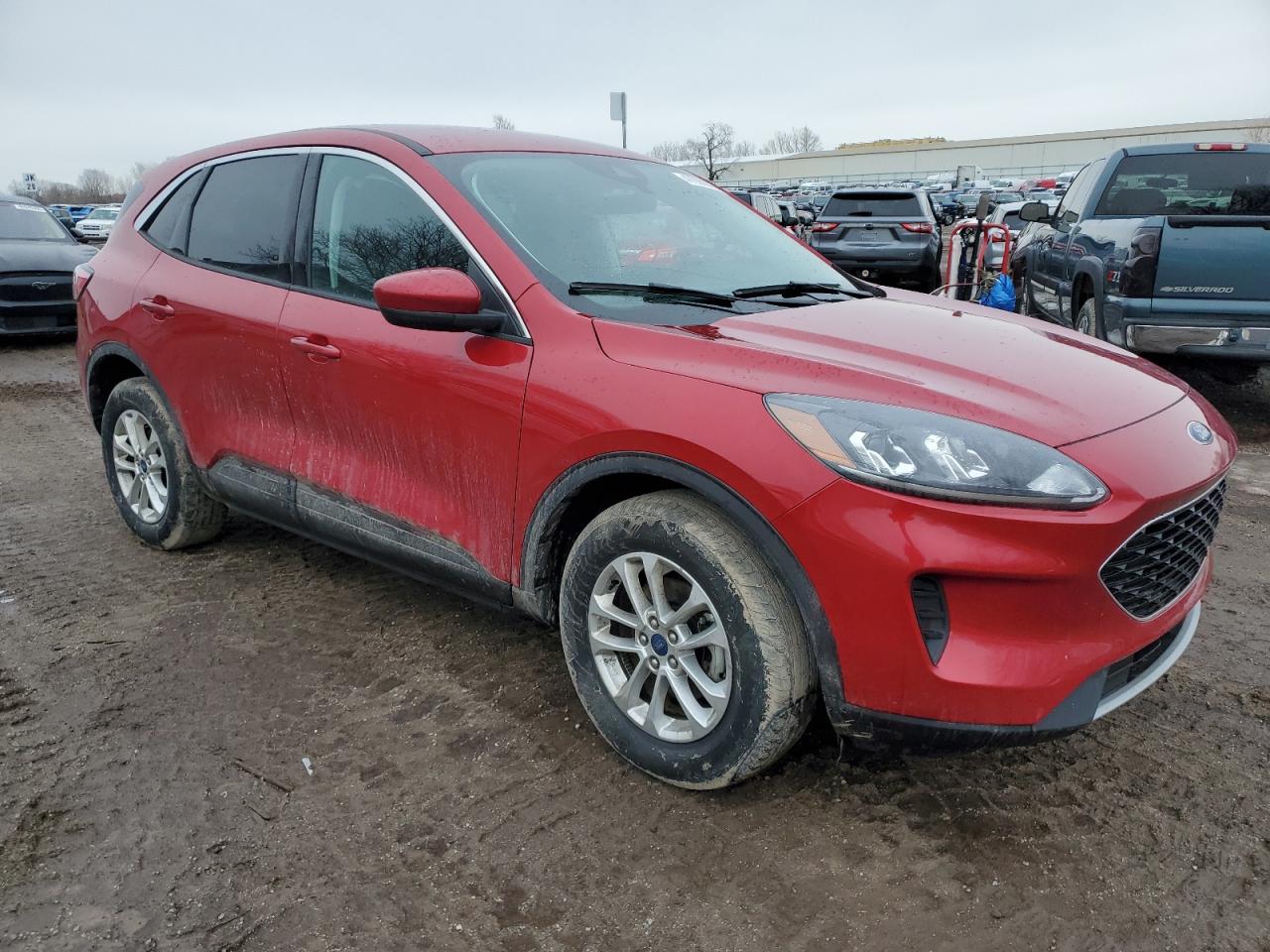 2021 Ford Escape VIN 1FMCU9G62MUA87507 Copart auction photo, side / mechanical damage thumbnail 4