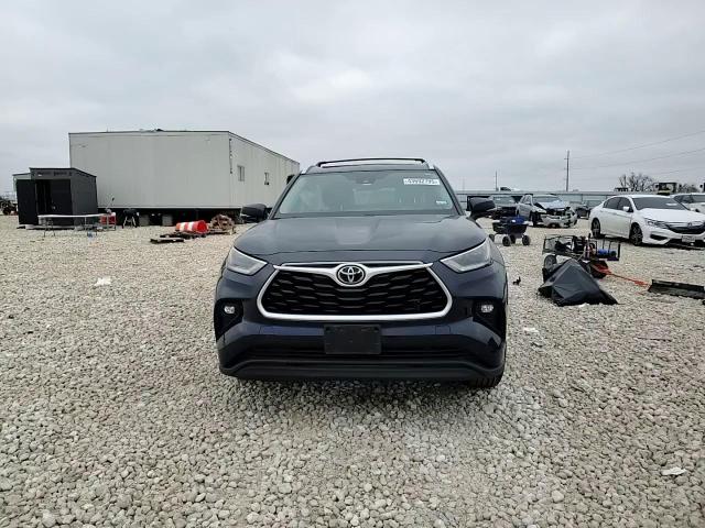 2021 Toyota Highlander VIN 5TDGZRAH1MS082546 Copart auction photo, side / rear end damage thumbnail 12