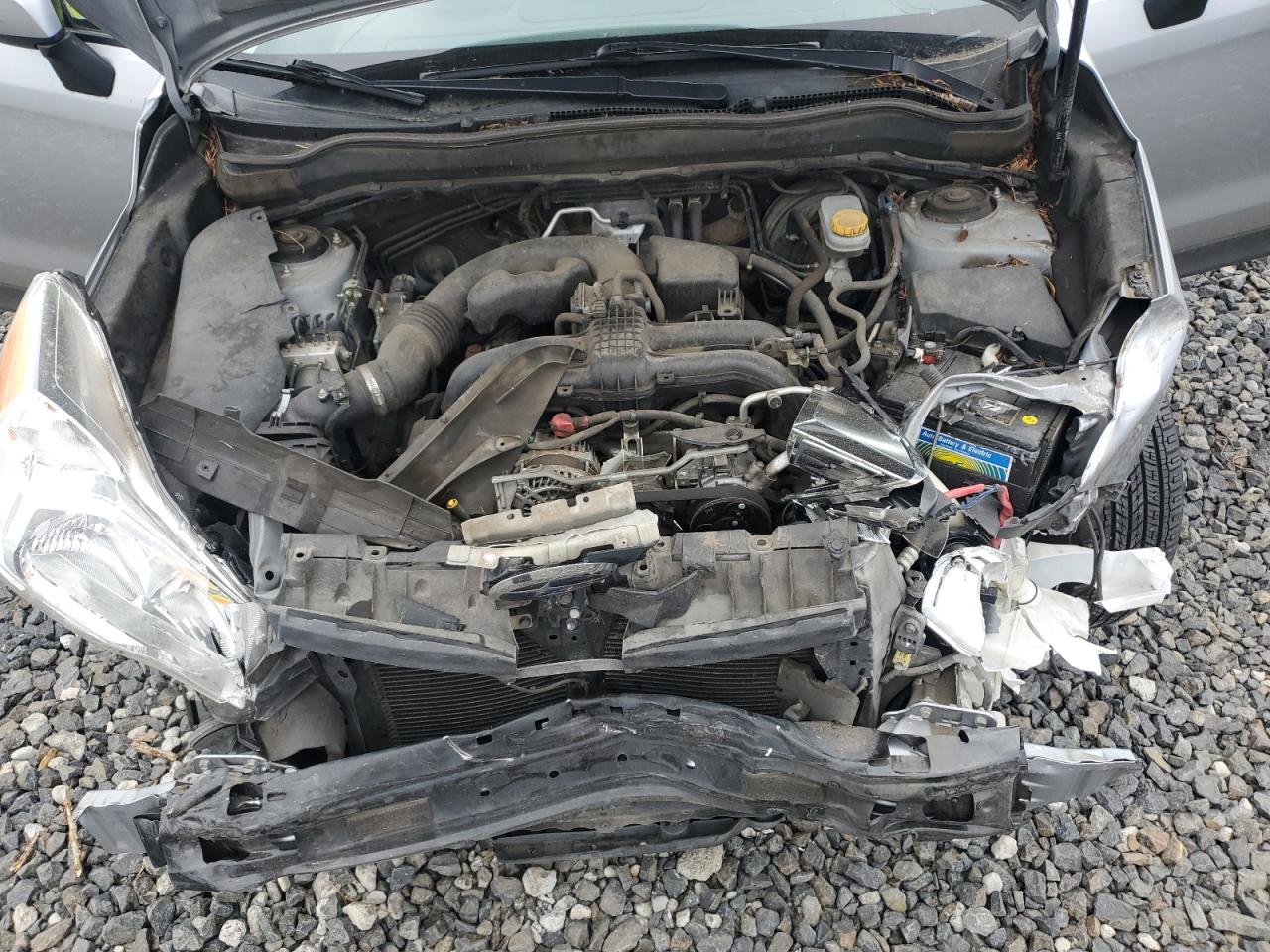 2014 Subaru Forester VIN JF2SJAEC0EH407910 Copart auction photo, front end damage thumbnail 13