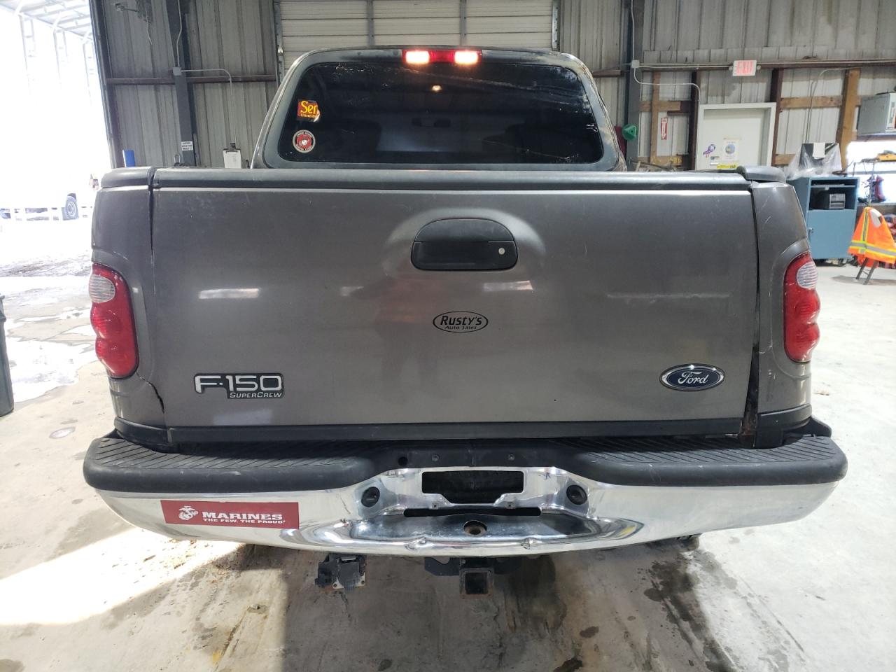 2002 Ford F-150 VIN 1FTRW08L92KC96826 Copart auction photo, side damage thumbnail 6
