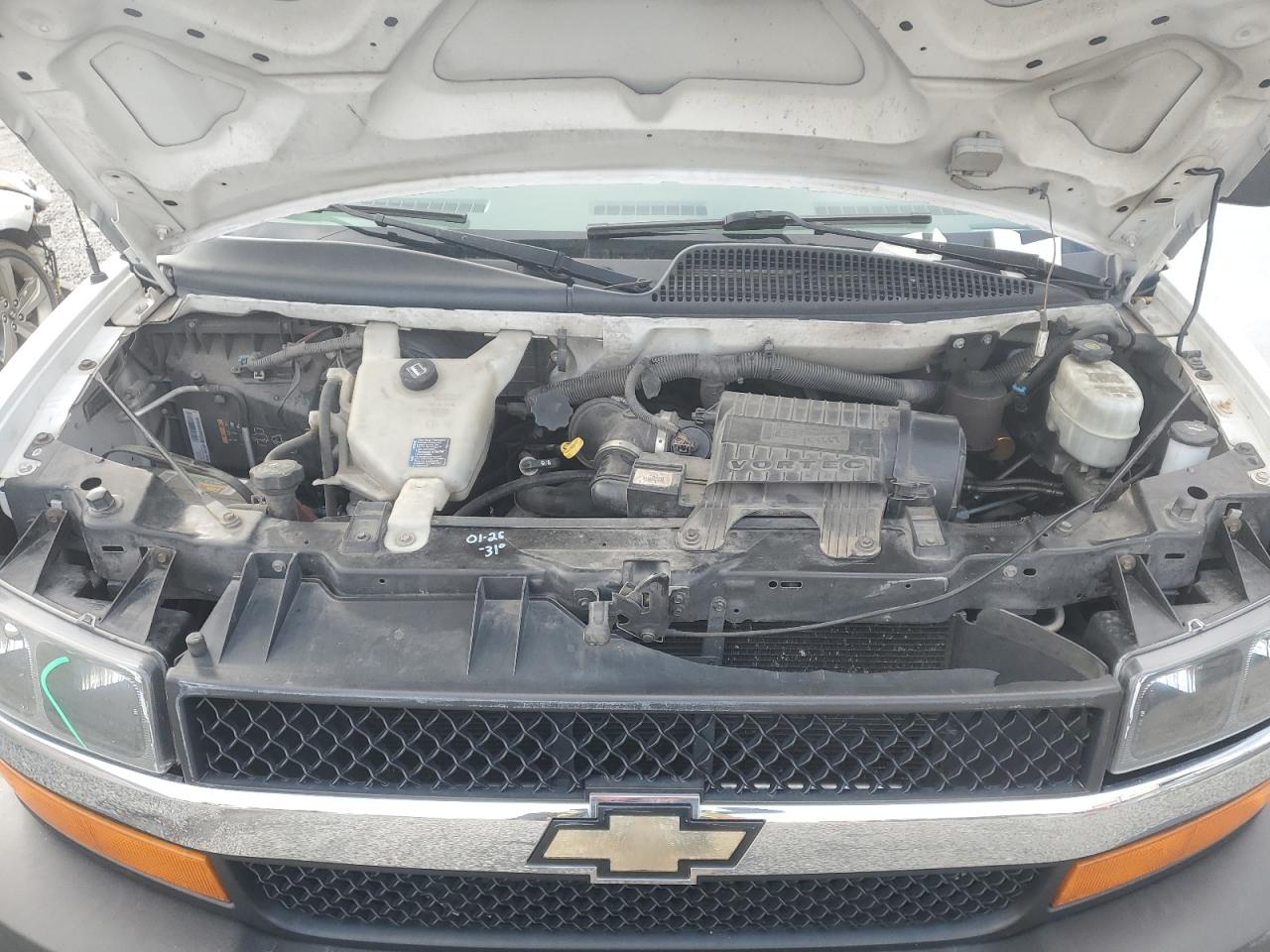 2014 Chevrolet Express VIN 1GAZG1FG9E1108950 Copart auction photo, all over damage thumbnail 12