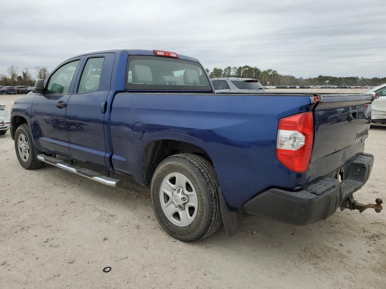 2015 Toyota Tundra VIN 5TFRM5F18FX086280 Copart auction photo, side / rear end damage thumbnail 2