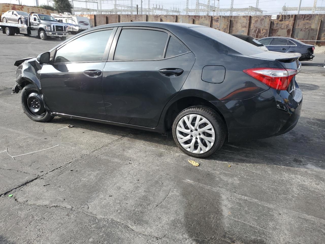2015 Toyota Corolla VIN 5YFBURHE0FP193346 Copart auction photo, front end / minor dent/scratches damage thumbnail 2