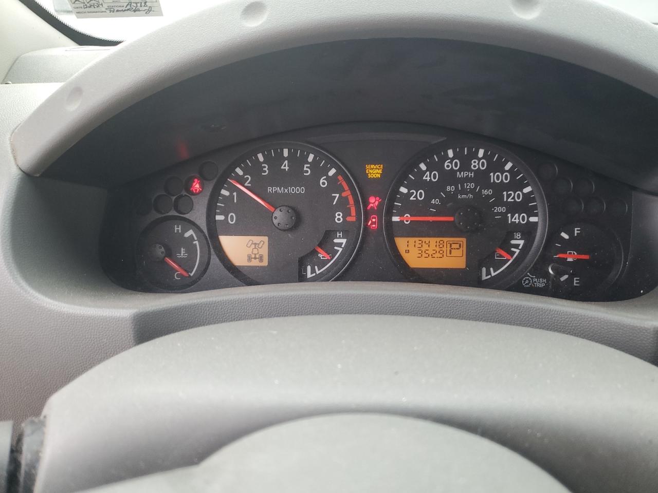 2008 Nissan Navara (Frontier) VIN 1N6AD09W88C411895 Copart auction photo, front end damage thumbnail 9