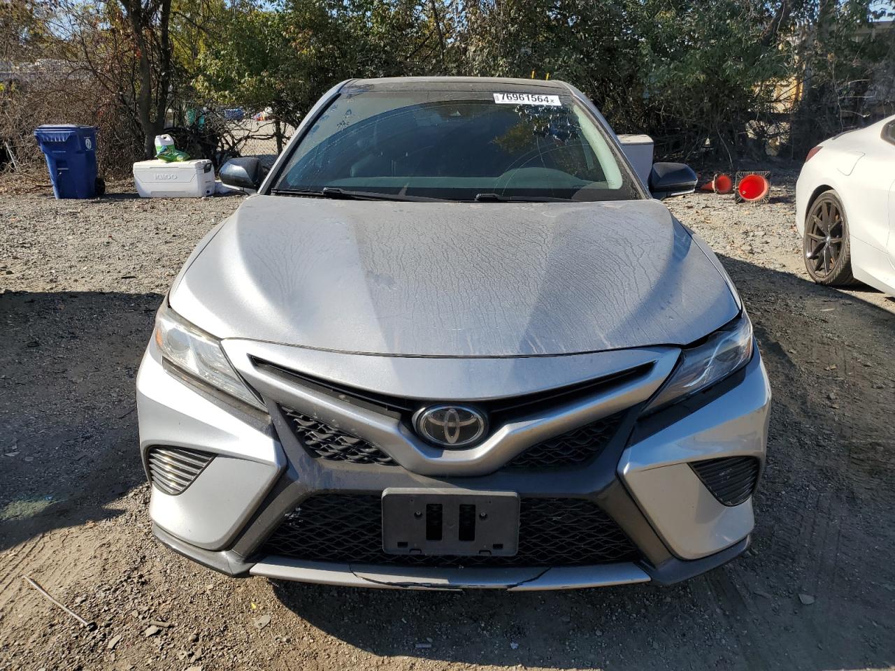 2019 Toyota Camry VIN 4T1B61HK5KU807592 Copart auction photo, rear end damage thumbnail 5