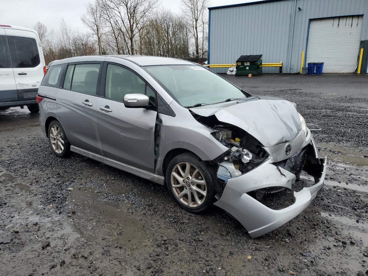 2013 Mazda 5 VIN JM1CW2CLXD0153519 Copart auction photo, front end damage thumbnail 4