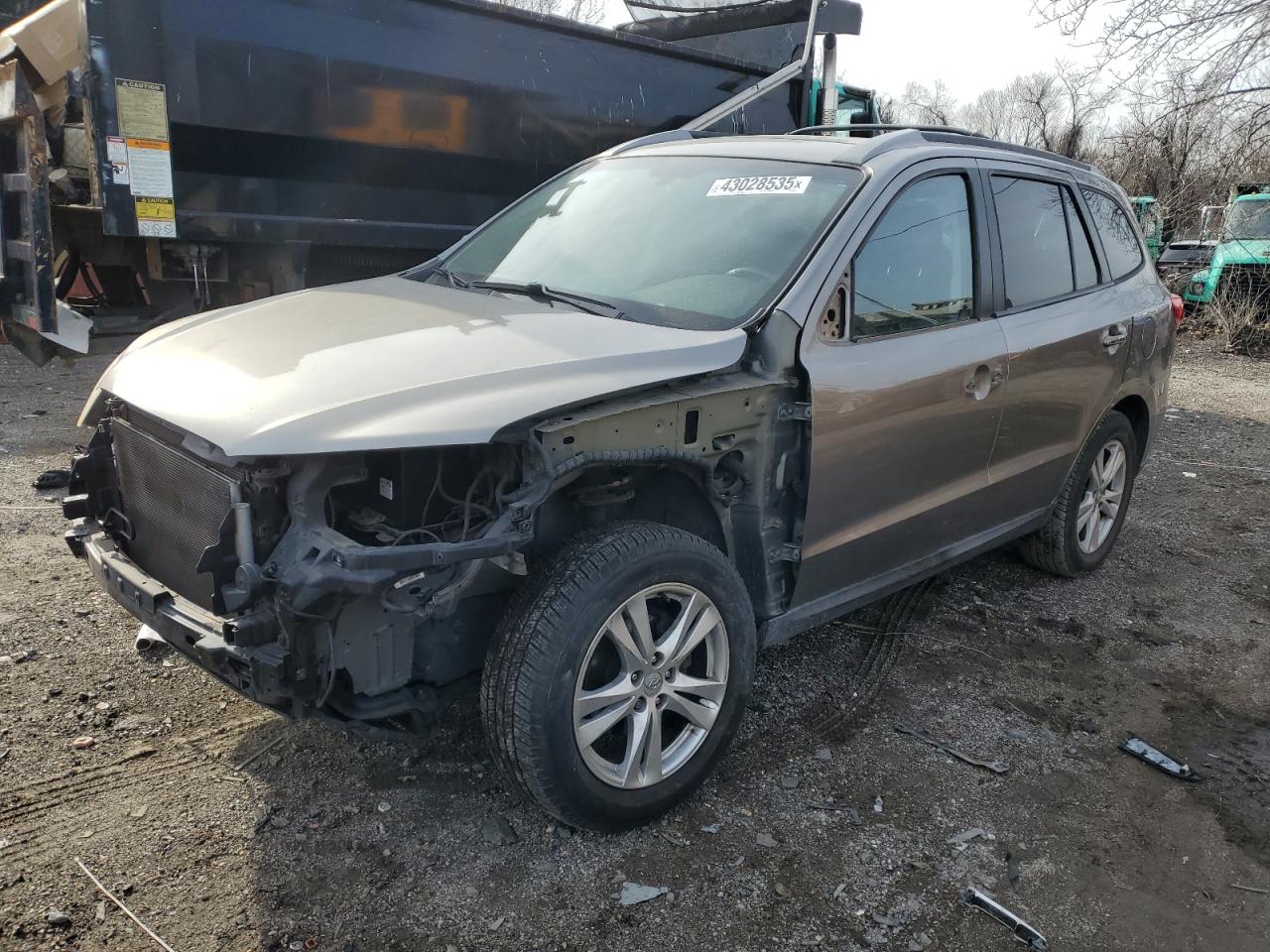 2011 Hyundai Santa Fe VIN 5XYZKDAG3BG054958
