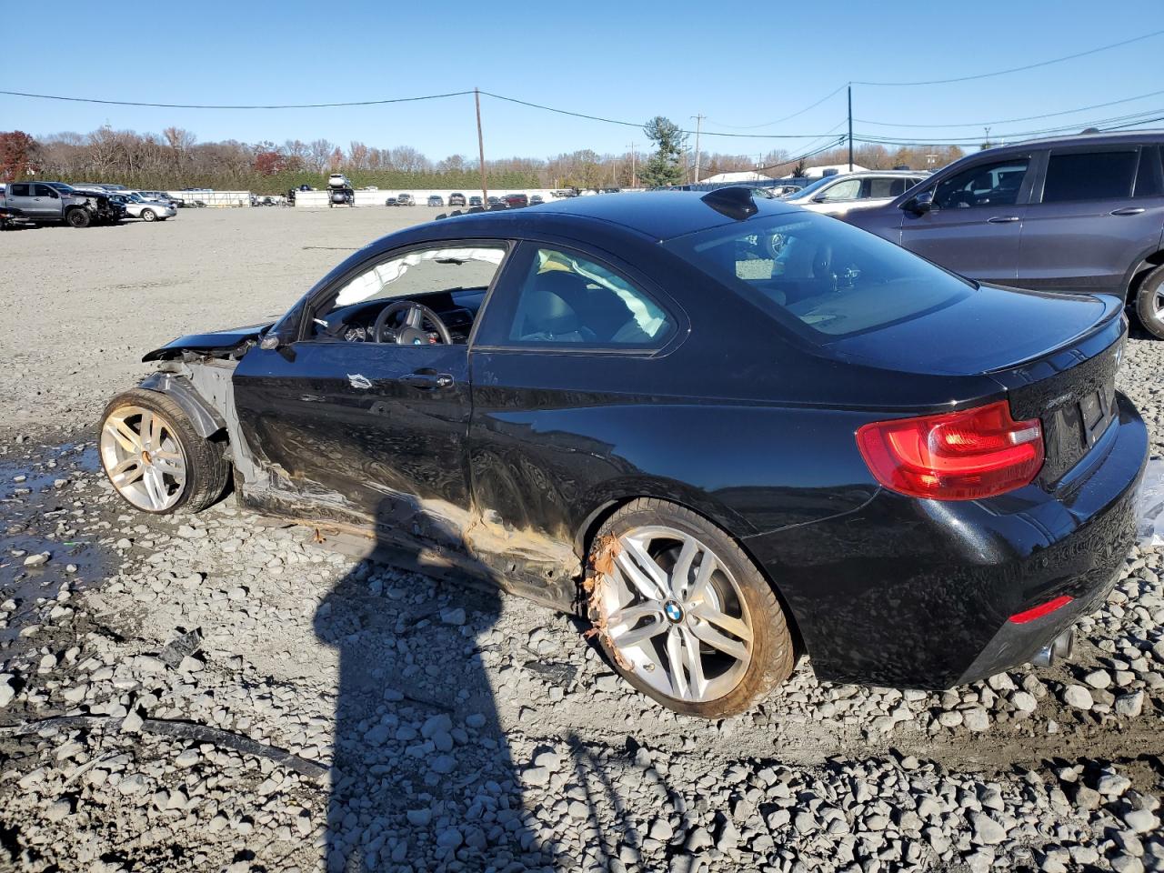 2017 BMW 2er VIN WBA2H9C30HV642466 Copart auction photo, all over damage thumbnail 2