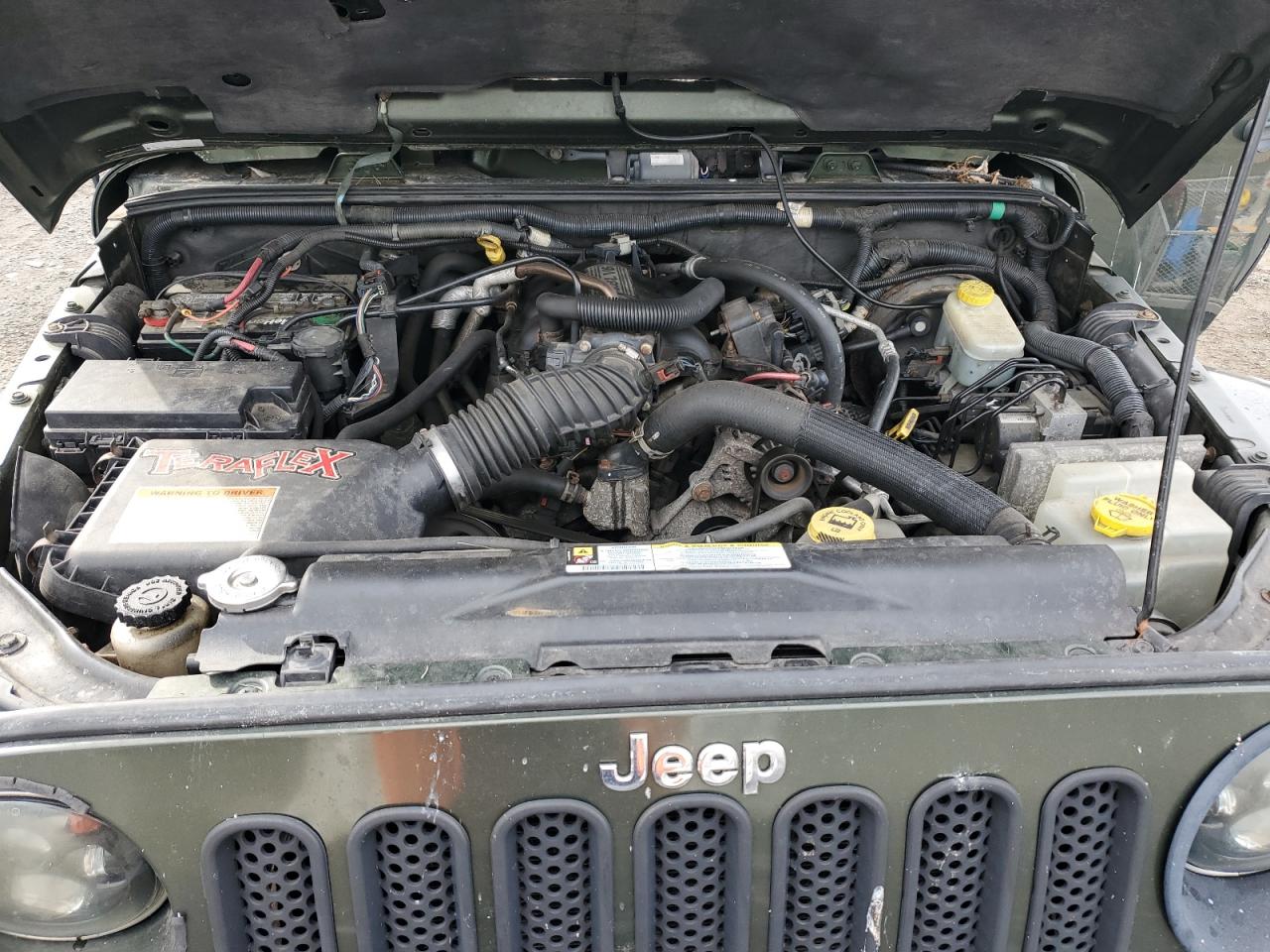 2007 Jeep Wrangler VIN 1J8GA591X7L211826 Copart auction photo, front end damage thumbnail 12