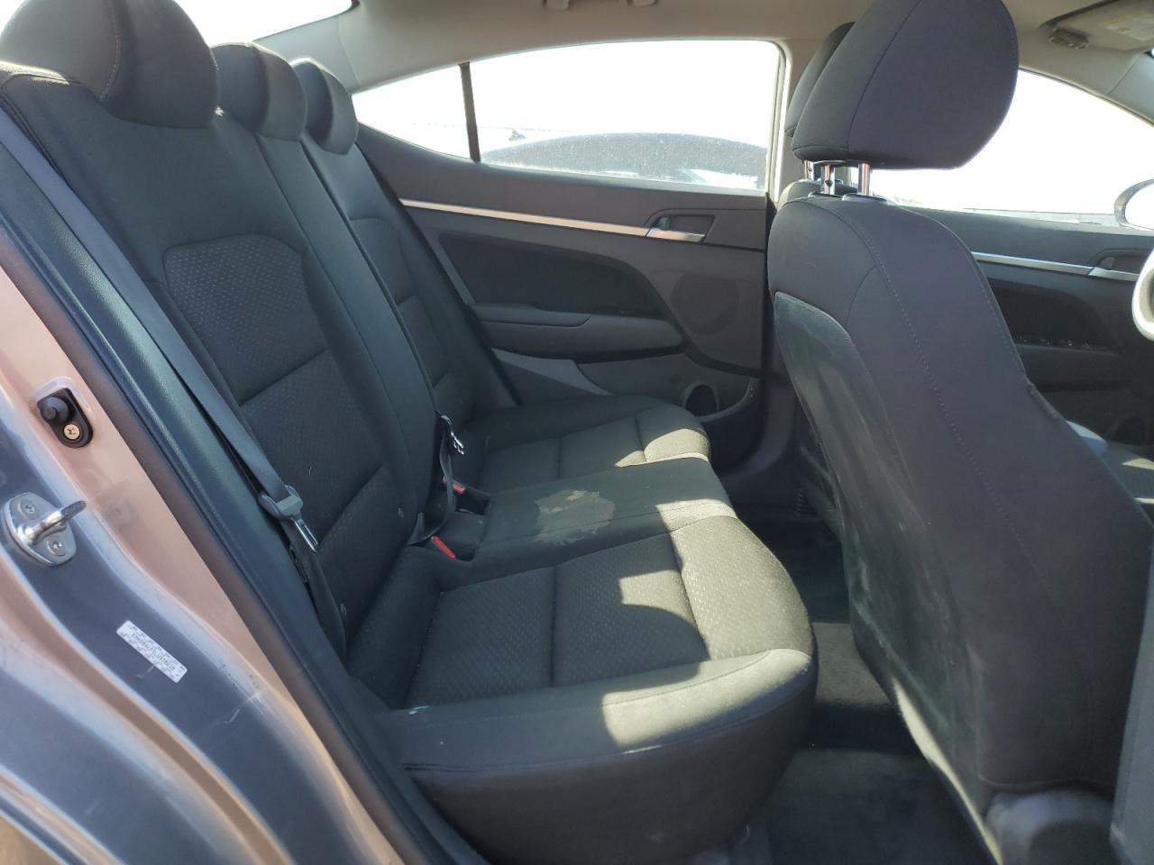 2020 Hyundai Elantra VIN KMHD84LF5LU938618 Copart auction photo, rear end / side damage thumbnail 10