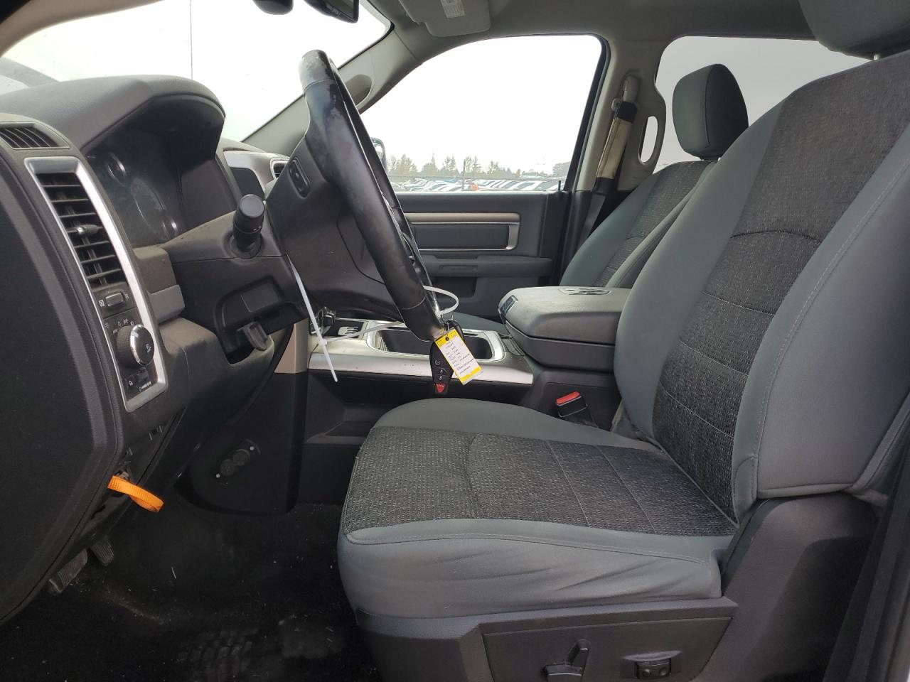 2018 RAM 1500 VIN 1C6RR7TM2JS267674 Copart auction photo, burn damage thumbnail 7