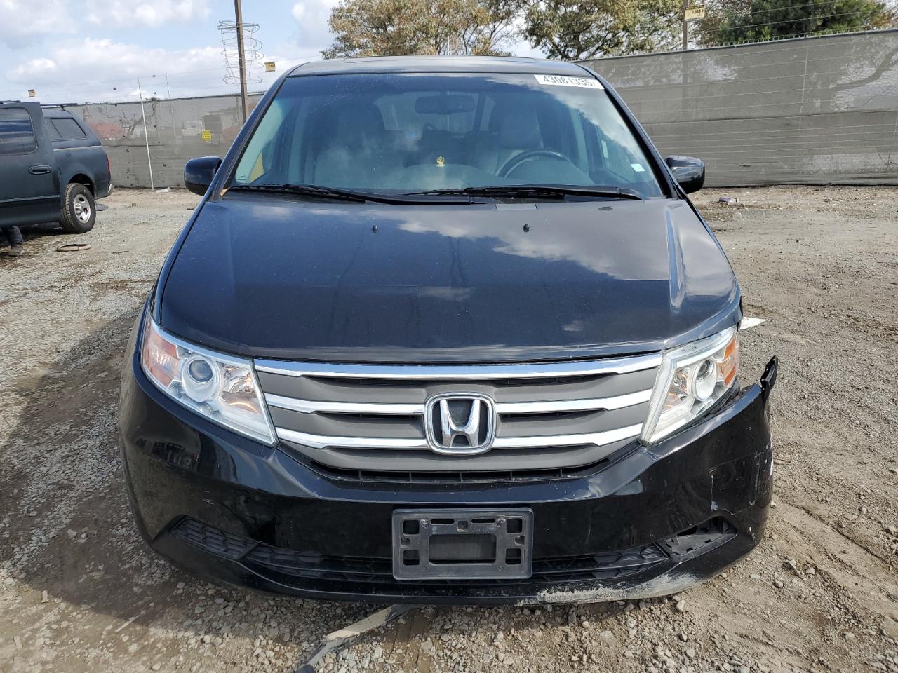 2012 Honda Odyssey VIN 5FNRL5H66CB088157 Copart auction photo, front end / side damage thumbnail 5