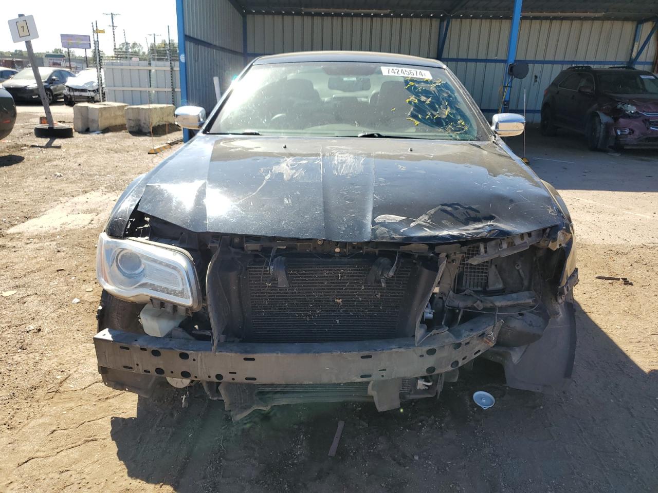 2012 Chrysler 300 VIN 2C3CCACG7CH242419 Copart auction photo, front end damage thumbnail 5