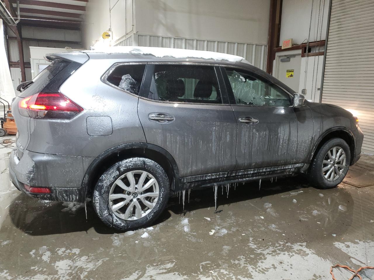 2019 Nissan Rogue VIN KNMAT2MV5KP551063 Copart auction photo, rear end / side damage thumbnail 3