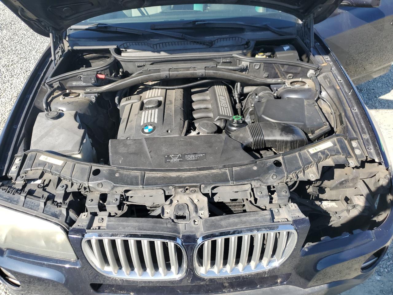 2007 BMW X3 VIN WBXPC934X7WF25010 Copart auction photo, front end damage thumbnail 11