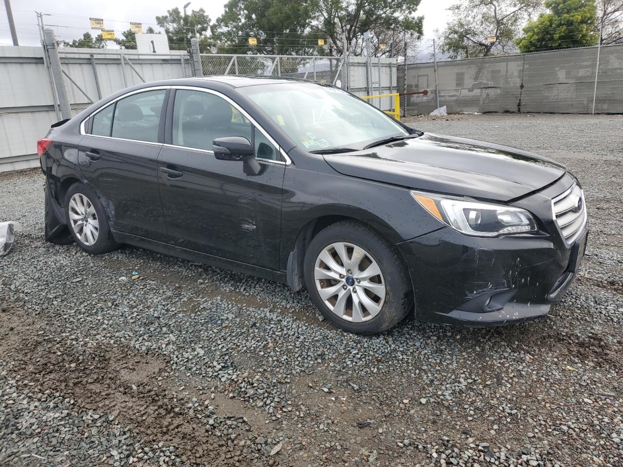2017 Subaru Legacy VIN 4S3BNAH69H3012005 Copart auction photo, rear end damage thumbnail 4