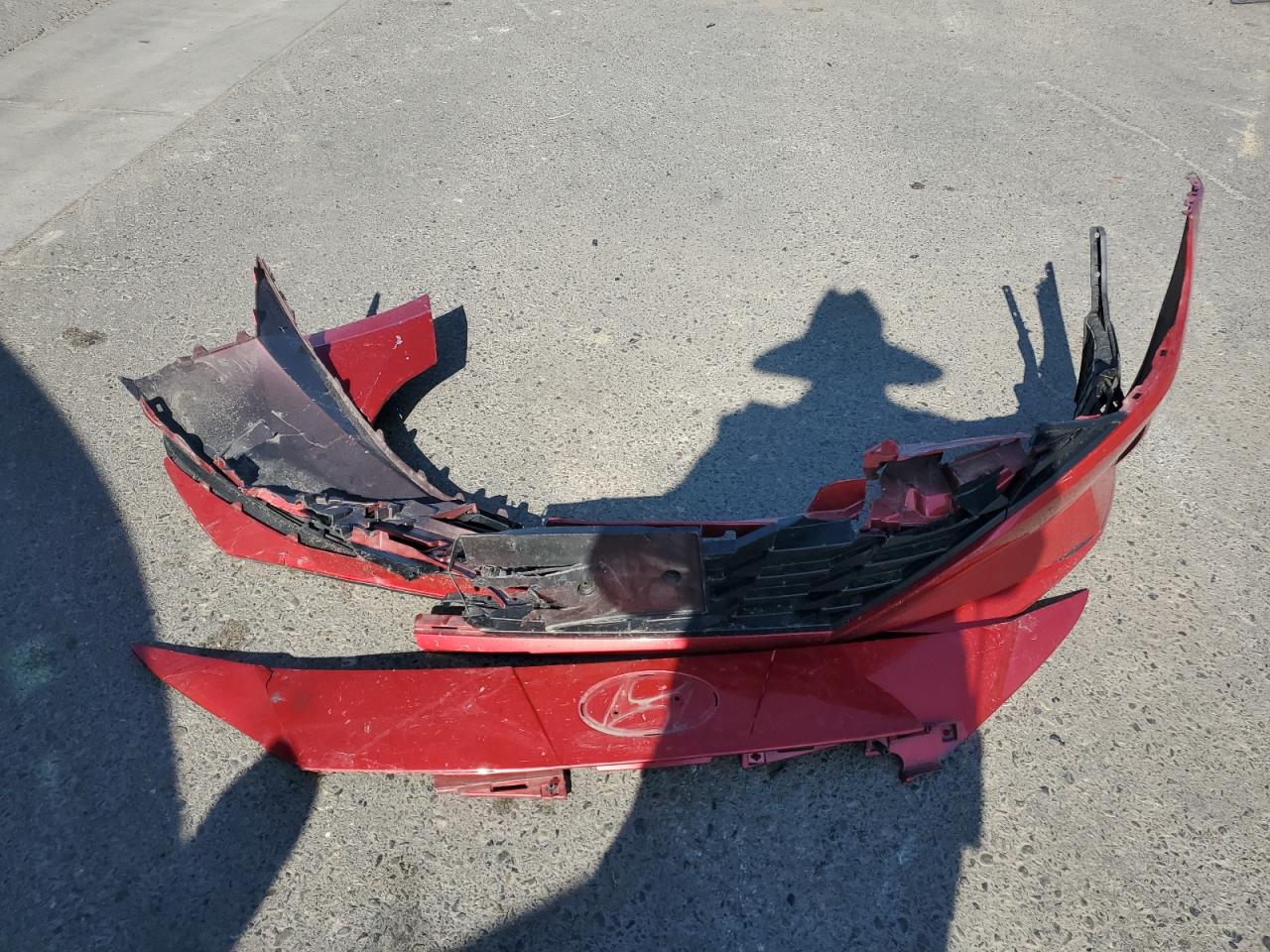 2023 Hyundai Elantra VIN 5NPLM4AG0PH098383 Copart auction photo, front end damage thumbnail 13